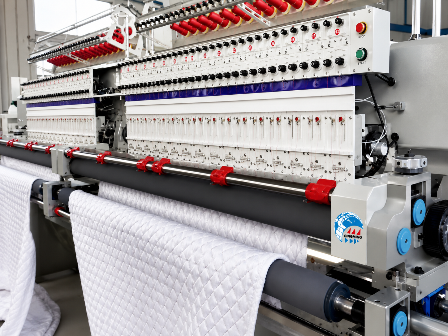 Industrial Quilting Machine supplied by M/S Babu Enterprise