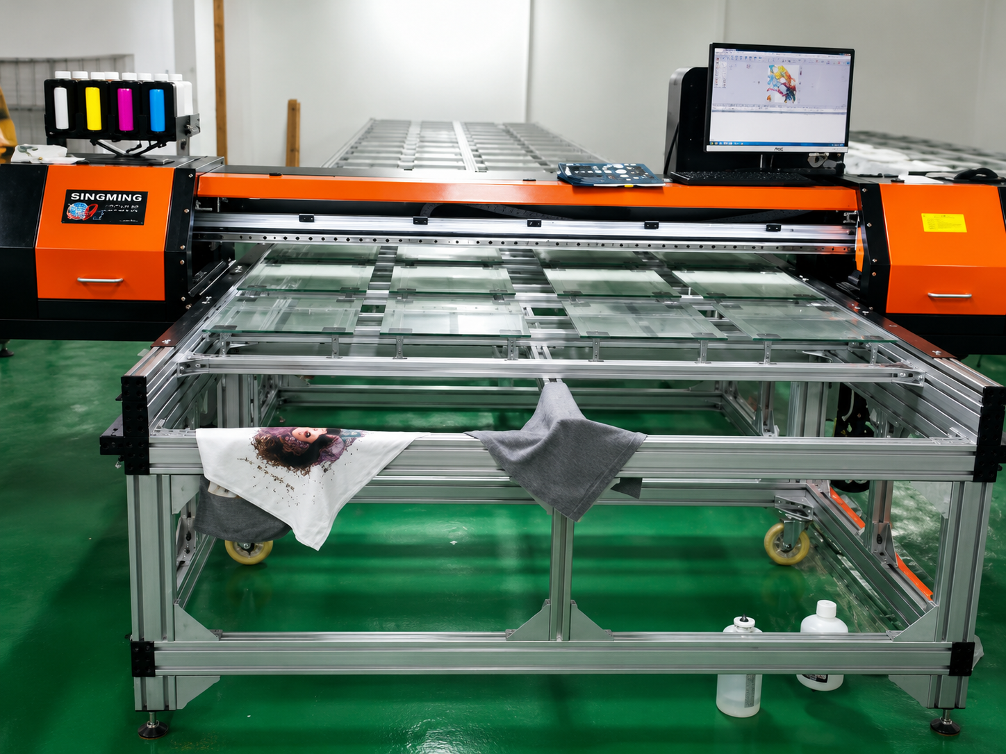 Computerized Textile Printing Machine supplied by M/S Babu Enterprise