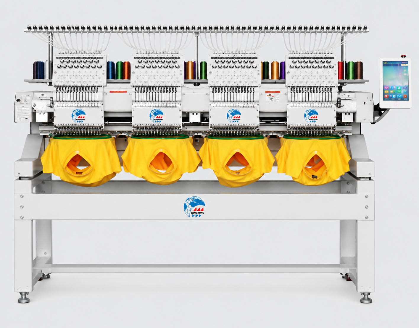 Four-Head Embroidery Machine supplied by M/S Babu Enterprise